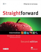 Straightforward (Second Edition) Intermediate Student's Book & Webcode купить