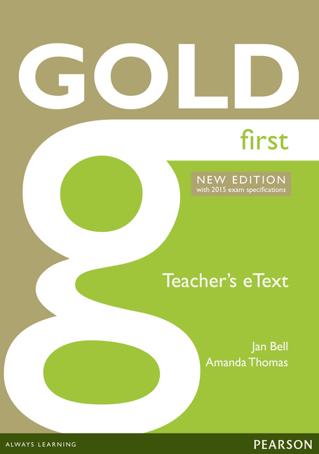 Gold First New Edition (with 2015 exam specifications) Teacher's e-Text (Active Teach) купить