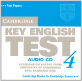Cambridge Key English Test 4 Audio CD купить
