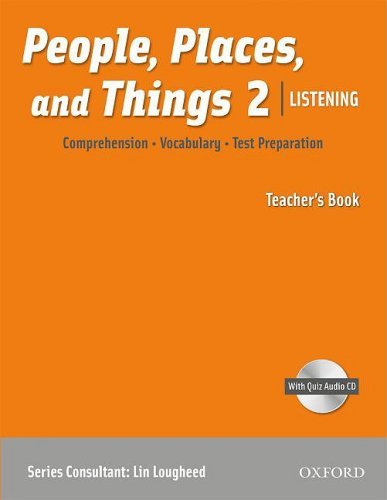 People, Places, and Things Listening 2 Teacher's Book with Audio CD купить