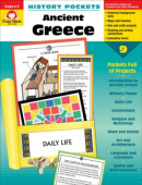 History Pockets: Ancient Greece, Grades 4-6+ - Teacher Reproducibles купить