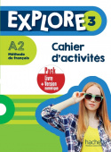 Explore 3 - Pack Cahier d'activites + Version numerique купить