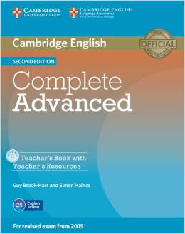 Complete Advanced 2nd edition (for revised exam 2015) Teacher's Book with Teacher's Resources CD-ROM купить