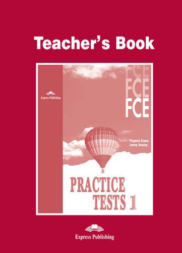 FCE Practice Tests 1 Teacher's Book купить