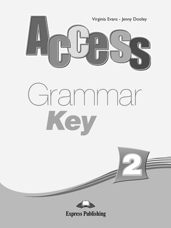 Access 2 Grammar Book Key купить