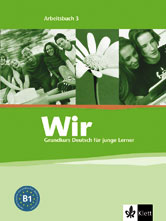 Wir 3 (B1) Arbeitsbuch mit Worterheft купить