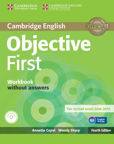 Objective First 4th Edition (for revised exam 2015) Workbook without Answers with Audio CD купить