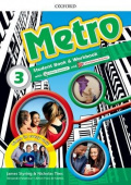 Metro 3 Student Book and Workbook Pack купить