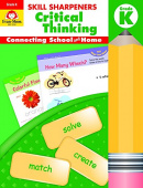 Skill Sharpeners: Critical Thinking, Grade K Activity Book купить