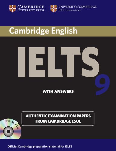 Cambridge IELTS 9 Self-study Pack (Student's Book with answers and Audio CDs (2)) купить