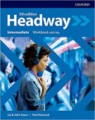 Headway Fifth Edition Intermediate Workbook with Key купить