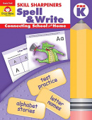 Skill Sharpeners: Spell & Write, Grade Pre-K купить