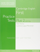 Cambridge First Practice Tests Plus New Edition Student's Book with Key купить