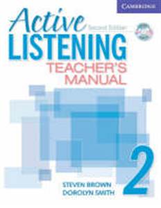 Active Listening 2nd Edition Level 2 Teacher's Manual with Audio CD купить