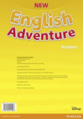 New English Adventure Starter B Posters купить