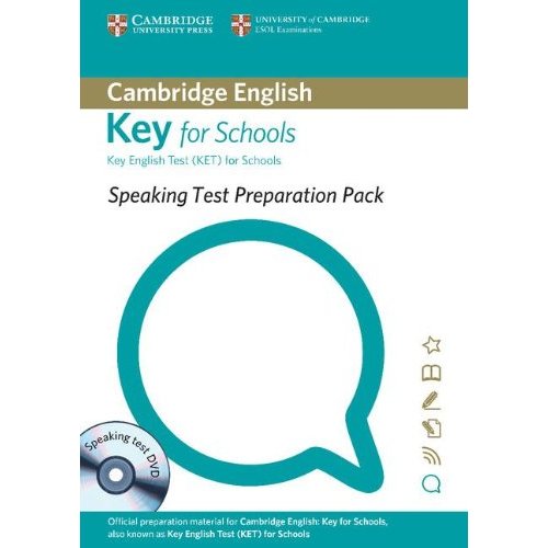Speaking Test Preparation Pack for KET for Schools Paperback with DVD купить