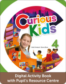 Curious Kids 4 DIGITAL Activity Book with Pupil's Resource Centre купить