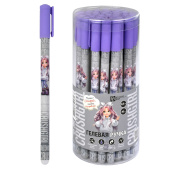 Набор ручек гелевых МИЛАШКА (ПВХ-тубус, 30 шт., ассорти, неавтоматические, цвет чернил - синий) купить