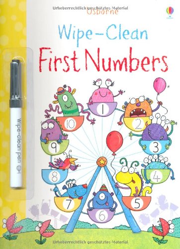 Wipe-Clean First Numbers купить