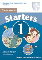 Cambridge Young Learners English Tests (Second Edition) Starters 1 Student's Book купить