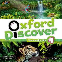 Oxford Discover 4  Class Audio CDs купить