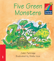 Cambridge Storybooks Level 1 Five Green Monsters купить