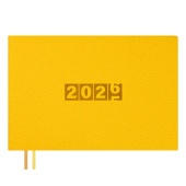Еженедельник датированный 2026 ESCALADA ДЖУТ ГОРЧИЧНЫЙ (размер 181х127 мм, 64 л., мягкий переплёт, искусственная кожа) купить
