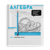Тетрадь предметная АЛГЕБРА (48 л., А5+, вн.блок - клетка, белый офсет, мягкий переплёт) ЯРКИЕ ДЕТАЛИ купить