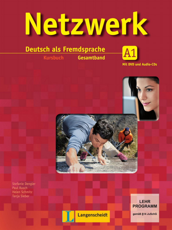 Netzwerk A1 Kursbuch mit 2 DVDs und 2 Audio-CDs купить