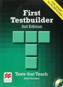 First Testbuilder 3rd Edition Student's Book without Key Pack купить