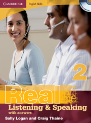 Cambridge English Skills: Real Listening & Speaking Level 2 Book with answers and Audio CDs купить