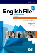 English File Fourth Edition Pre-intermediate Class DVD купить