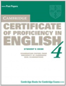 Cambridge Certificate of Proficiency in English 4 Student's Book купить