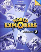 World Explorers 2 Activity Book with Online Practice купить