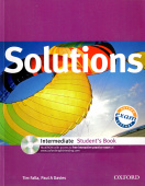 Solutions Intermediate Student's Book with MultiROM Pack купить