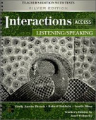 Interactions Access Listening & Speaking Teacher's Guide купить