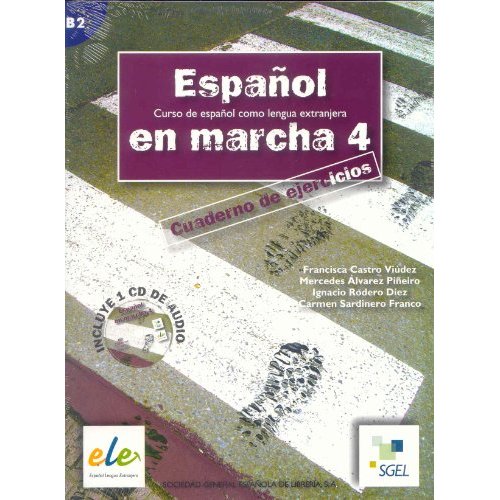 Espanol en Marcha 4 (B2) Cuaderno de ejercicios + CD купить