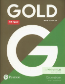 Gold New Edition B2 2018 First Student's Book with MyEnglishLab купить
