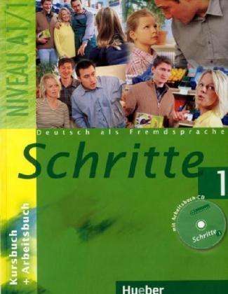 Schritte 1 Kursbuch + Arbeitsbuch mit Audio-CD zum Arbeitsbuch купить