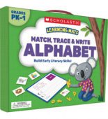 Learning Mats: Match, Trace & Write the Alphabet. купить