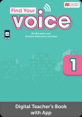 Find Your Voice 1 DIGITAL Teacher's Book with App купить