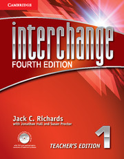 Interchange Fourth Edition 1 Teacher's Edition with Assessment Audio CD/CD-ROM купить