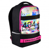 Рюкзак ОШИБКА 404, 32x42x14 см, полиэстер, сублимация, шелкография, 1 отделение купить