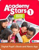 Academy Stars Second Edition 1 DIGITAL Pupil's Book and Navio App купить