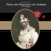 Pride and Prejudice and Zombies 2012 calendar купить