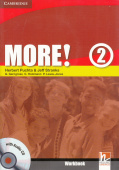 More! Level 2 Workbook with Audio CD купить