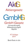 Aktiengesetz · GmbH-Gesetz купить