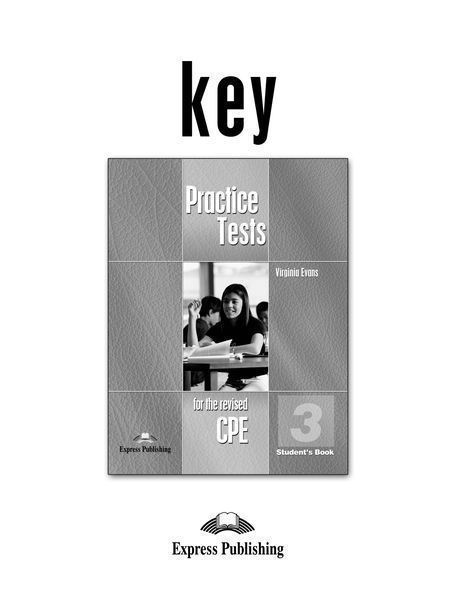CPE Practice Tests 3 Key купить