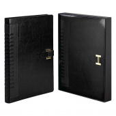 Ежедневник недатированный ESCALADA САРИФ ЧЁРНЫЙ (А5+, 160 л., твёрдый переплёт, искусственная кожа) купить