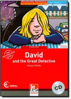 Red Series  Graphic Fiction Level 1: David and the Great Detective + CD купить